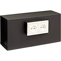 Los mejores  - Arregui 23000W-S1 Caja Fuerte Camuflada para Rejilla Enchufe- Negro
